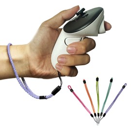 Improved Replacement Reflective Wrist Straps for Oculus Quest 3 Gen Controller, Sturdy Comfy Adjustable Hand Strap for Oculus Purple