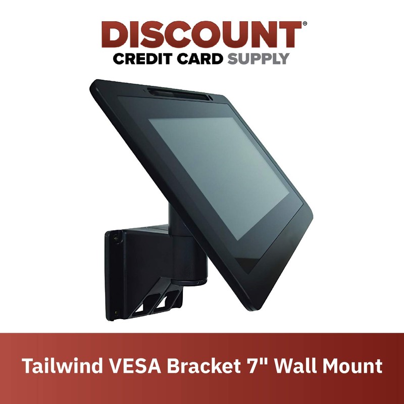 ENS Tailwind VESA Bracket with 7" Wall Mount Terminal Stand
