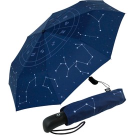 iX-brella Thunderstorm Umbrella, Zodiac sign, Automatic pocket umbrella