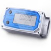 Flow Meter 3/4 Inche Digital Turbine Fuel Flowmeter Waterproof 2.5-31GPM