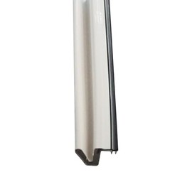 WRS .650" Q-Lon Door Seal/Weatherstripping with Kerf Mount - White (26 Ft Roll)