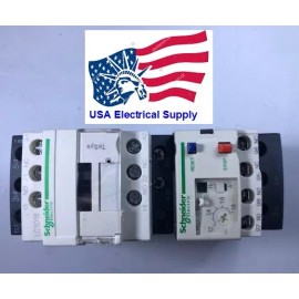 Unbranded/Generic Schneider Motor Starter Assemble 18A Coil 120V Overload Relay 12-18Amp.