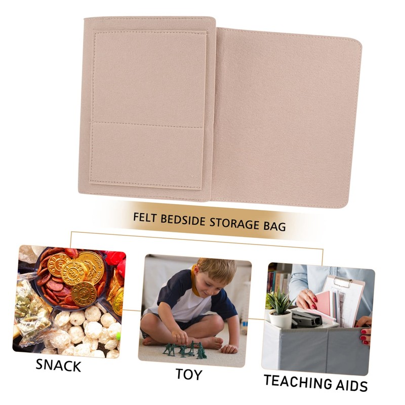 ULTECHNOVO Dormitory Storage Bag Multi Function Hanging Bedside Organizer Pouch