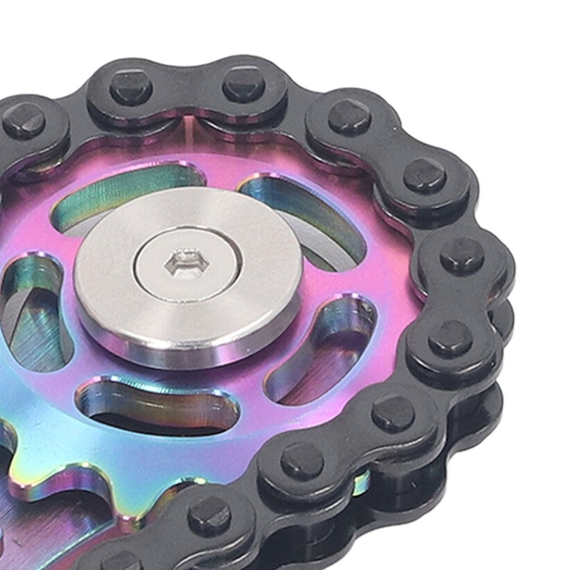 Sprocket Chain Gear Toy Decompression Pocket Size Multi Functional Sensory