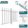 TANG 38.6" H PVC Posts Vinyl Post for Lasting Durability