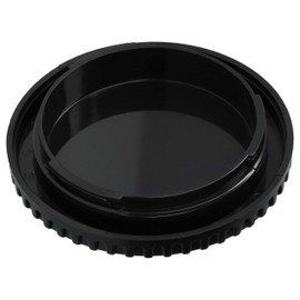vhbw Black Plastic Housing Cover Compatible with Canon EOS 50D, 550D, 5D, 5D Mark II, 600D, 60D, 650D, 6D, 7D Camera, DSLR