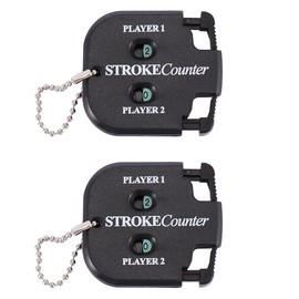 Golf Score Counter, 2PCS Mini Golf Score Shot Stroke Counter, Player Stroke Counter Golf Score Indicator for Golf Game Scorekeeper Portable