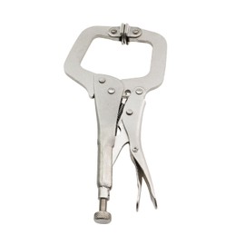 ZHYOHEN Heavy Duty Locking C Type Power Pliers Metal Pocket Hole Clamp Face Clamp for DIY Woodworking Welding Pocket Hole Joining