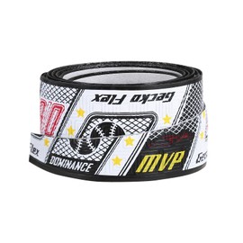 1.1mm Bat Grip Tape, Greek Key Double-Stamping Textured, Baseball & Softball Bat Tape for All-Weather Performance, Non-Slip, Precut for Easy Install