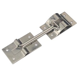 TOTMOX Door Catch RV Trailer Camper Exterior Door Hold Hook Stainless Steel Silver Color T Style Entry Door Latch Catch Holder 1 Set 4inch