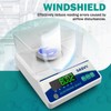 SASVY Lab Scale 500g x 0.001g Scientific Scale g/oz/ct/lb High