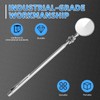 CZMOONSEE Circular Telescopic Inspection Mirror for car Maintenance, Steering Telescopic
