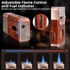Pumboom All-in-One Torch Cigar Lighter with Built-in Cigar Cutter V