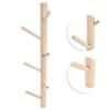 Punch Free Wall Mounted Coat Rack Towel Hanger Tree Branch