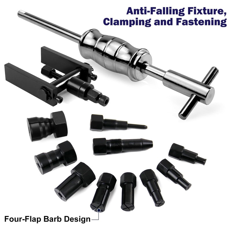 RYANSTAR RACING 13PCS Motorcycle Blind Inner Bearing Puller Tool Kit