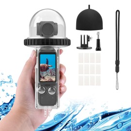 WEWOGA Osmo Pocket 3 40M/131FT Underwater Diving Case Protective Case Compatible with DJI Osmo Pocket 3 Waterproof Accessories