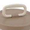 Insulated Food Container 304 Stainless Steel PP Stackable Portable Round