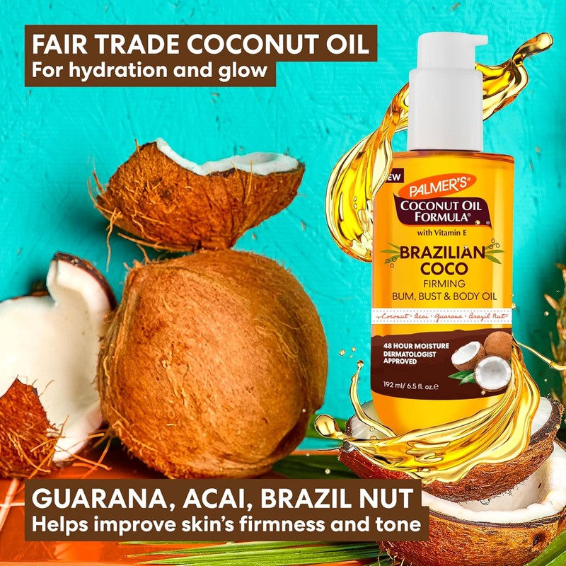 PALMER'S Palmers Brazilian Coco Firming Oil 192ml