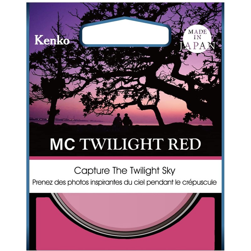 Kenko Photography effect filter MC Twilight Red 72mm, Colour enhanced,