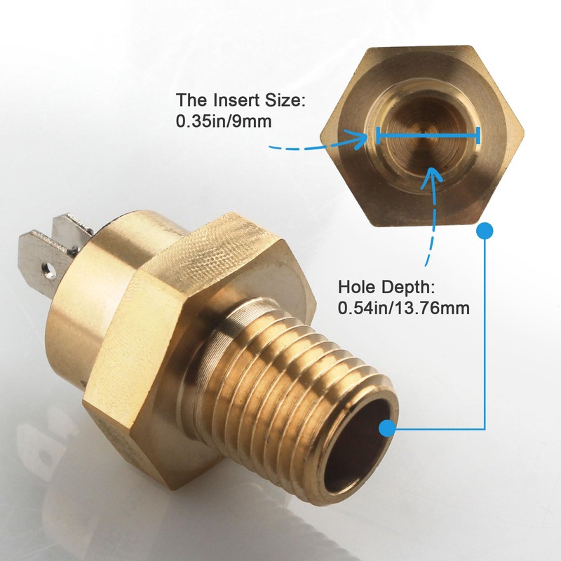 Screw Man 42001-0063S High Limit Switch Compatible with Pentair Mastertemp