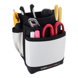 Sankyo Corporation DBLTACT 3 Tier Waist Bag, White DT-03S-WH