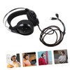 TEHAUX 1pc Luminous Gaming Headset Wired with Microphone Comfortable Ear
