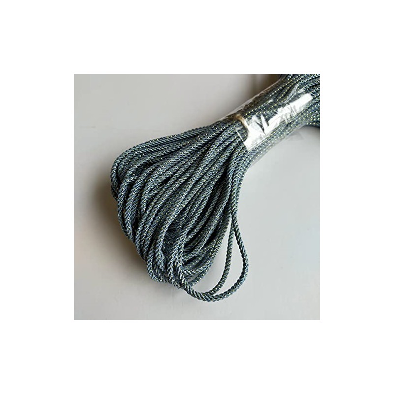 d'collect Glitter String Acrylic String Wrapping Cord Gold Craft String