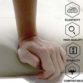 NLQR Front Driver Bottom Seat Foam Cushion Pad Compatible with Ford F150 2004 2005 2006 2007 2008