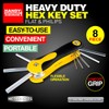 Handy Hardware Flat and Philip Head Hex Keys 8-Piece Set,