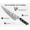 Damascus Chef Knife: 8-inch Razor-Sharp Japanese Chef Knife with VG10