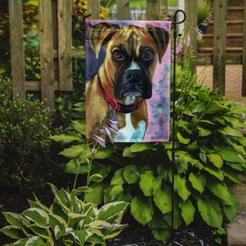 Caroline's Treasures 7338GF Natural Fawn Boxer Flag Garden Size, Small, Multicolor