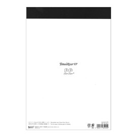 Tomoe River FP 52gsm Glue-bound Paper Pad by SANZEN, 8.27 x 11.7 Inches (A4-size), Cream, 100 Sheets (SR-A4LC)