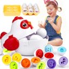 VROGTIK Easter Egg Matching Game - 24-Piece Educational Toddler Toys