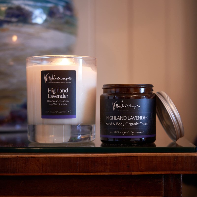 The Highland Soap Company Highland Lavender Hand & Body Cream