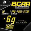 Forzagen Aminoácidos Bcaaglutamine 330g Complejo Hydragen