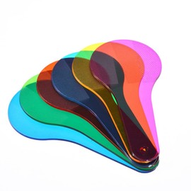 6Pcs Color Paddles for Science Education, Transparent Optical Filter Plates for Color Drawing, Painting, Cognition