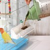 TkoYuHm Bird Seed Storage Container with Pouring Spout & Measuring