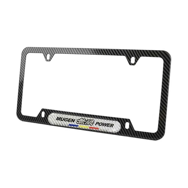 Mugen X1 Mugen Carbon Fiber Stainless Steel License Plate Frame