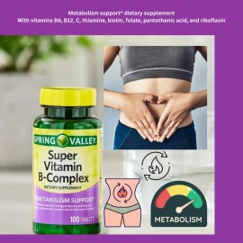 Nour Nutri Complejo B-complex Suplemento Diario 100 Unid.