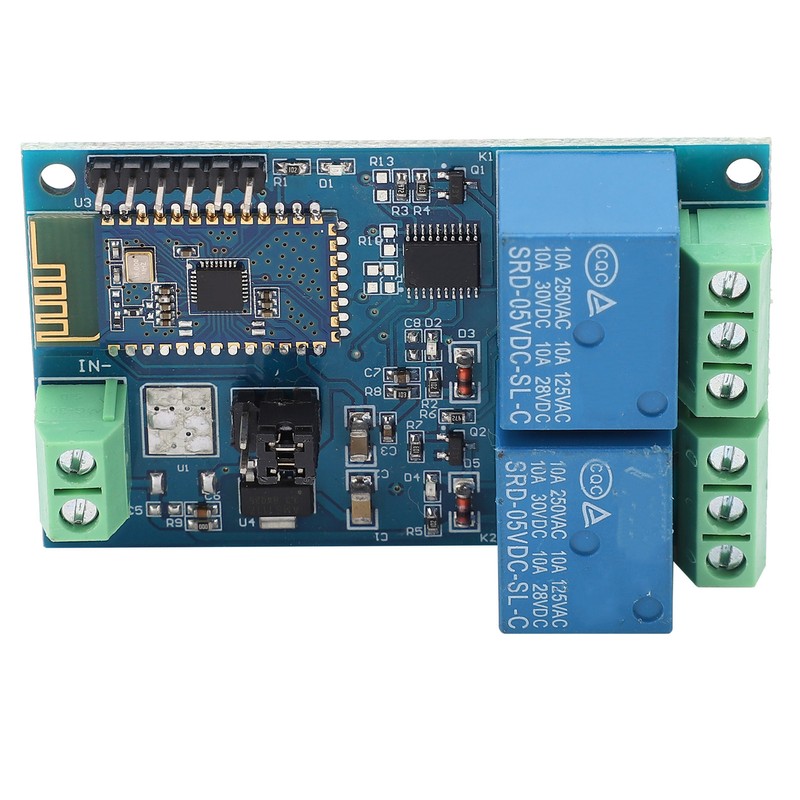 Bluetooth Relay Module 2‑Way for Android Mobile Phone APP Wireless
