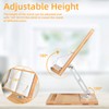 Nsdmakdt Book Stand 360 Degree, Adjustable Book Holder with 360°