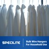 SPECILITE Wire Metal Clothes Hangers Bulk 150 Pack for Standard