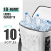 NOVARHOME Cold Therapy Machine with Timer, Portable Ice Machine for