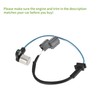 HOPESPANNER No.37501P8FA01 Crankshaft Position Sensor for Honda Odyssey 3.5 1999-2004