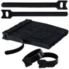Swift Direct 8-Inch 100 Pcs Reusable Cable Ties, Premium Quality