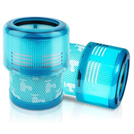 2 Stück Filter kompatibel für Dyson Gen 5 Detect Absolute Akku Staubsauger,Staubsaugerfilter-Ersatz-Set,Waschbar Ersatzteile Hepa Filter Zubehör.