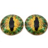 Transfixing Earth Dragon Glass Eyes | 60mm 50mm 40mm 30mm
