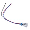 4 Sets PreWired Round LEDs Waterproof 2Color Indicator Lights Common