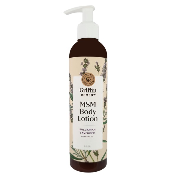 Griffin Remedy Bulgarian Lavender Body Lotion with MSM -8oz
