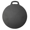 Victoria 15-Inch Cast Iron Tawa Dosa Pan, Pizza Pan with